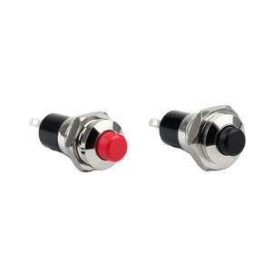 Mini-Druckknopf SPST Momentan-EIN-Schalter 10mm Kleiner selbstsicher nder Knopfsc halter - Product Image 1