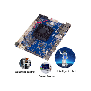 Ai Powered Gaming 2 * SATA 3.0 Rockchip rk3588 Placa de Circuito Principal Ai assistente Base System Board Logic Board