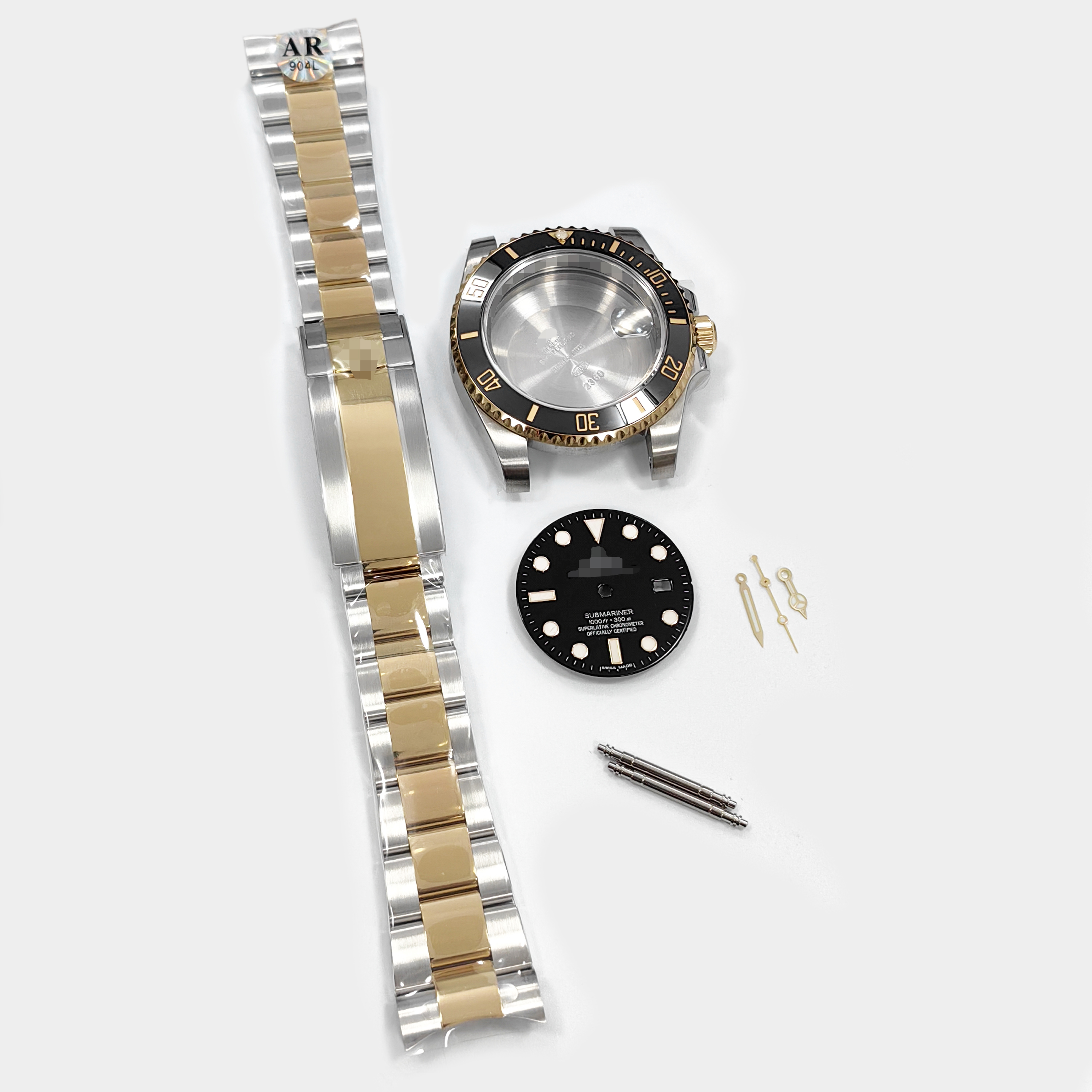 40mm Black gold for 3135