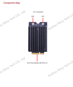 Compex WLTB7002E25 DualBand 802.11BE 2x2 MU-MIMO Wireless QCN6224/6274/QCN9274-I module 2,4 + 5GHz Frequenz bereich - Product Image 1