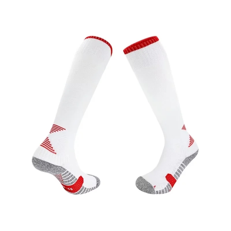 White with red