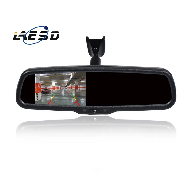 حار بيع 4.3 بوصة سيارة مرآة الرؤية الخلفية الذكية مرآة الرؤية الخلفية مع قوس