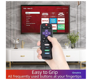 RC280 New <strong>Universal</strong> Learning <strong>Code</strong> TV <strong>Remote</strong> Control Compatible with for Roku TCL-Roku/Hisense-Roku/Onn-Roku TVs Fixed <strong>Code</strong>