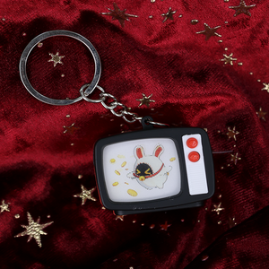 Tùy chỉnh Anime Mini TV Keychain Mặt dây chuyền mô phỏng đồ chơi TV trường hợp treo Keychain bạn bè quà tặng - Product Image 2