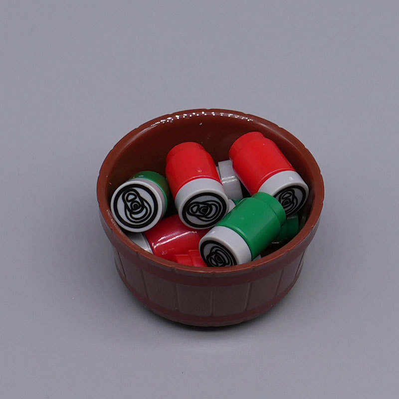Ensemble de boissons en canettes de soda avec bol (8 pièces)