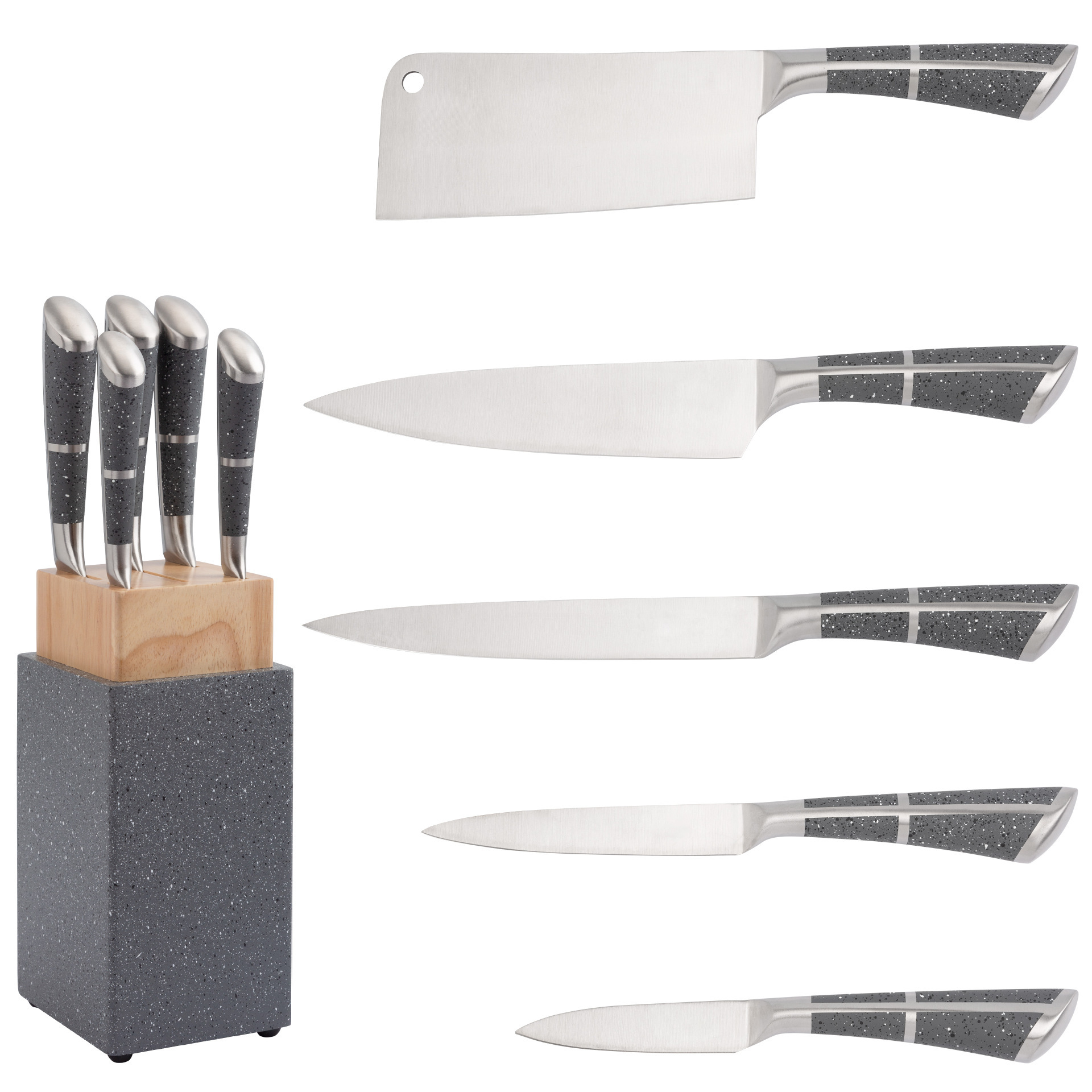 Gray speckle-tool set