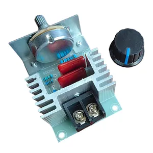 2000W 220V High Power Voltage Regulators <strong>SCR</strong> Speed <strong>Controller</strong> Electronic Voltage Regulator Governor Thermostat - Product Image 4