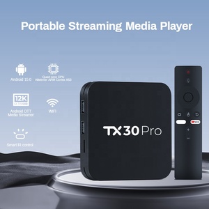 WF TVbox fabrika yeni tasarım akıllı tv kutusu TX30 PRO Android 15 dört çekirdekli 4k Bengalese pazarı için set top box - Product Image 3
