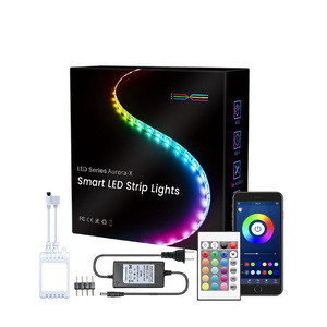 COYOLED 5050 24V RGB LED-Streifen TV-Licht RGB-Kit Smart LED-Licht leiste für TV RGB IC LED-Streifen TV-Hintergrund beleuchtung Anzüge Musik steuerung - Product Image 1