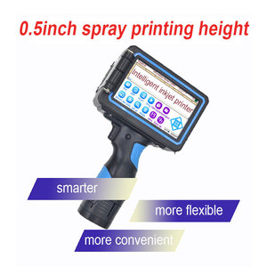 Máquina de impresión de caja de máquinas de mano Baiyi de 12,7mm, impresora de pistola de inyección de tinta, codificación de fecha de caducidad, impresora de inyección de tinta proporcionada 7,4 V - Product Image 2