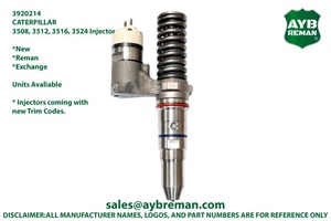 3920214 392-0214 AYB Remanufactured InjectorためCaterpillar 3506 3508 3512 3516 3524 <span class=keywords><strong>Engine</strong></span>