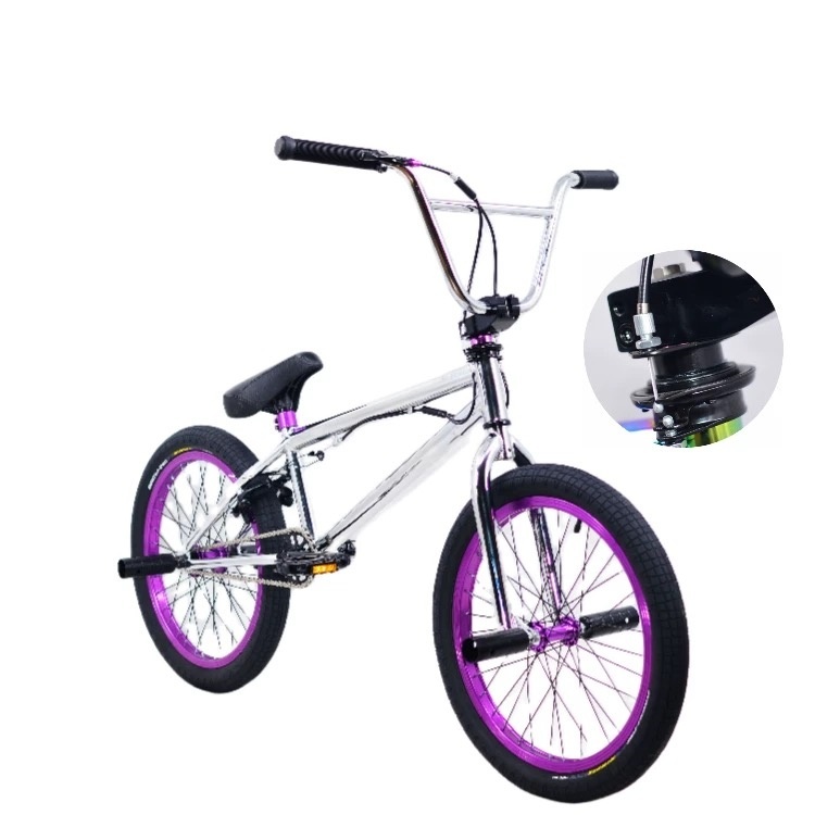 Electroplating with purple with swivel handlebar