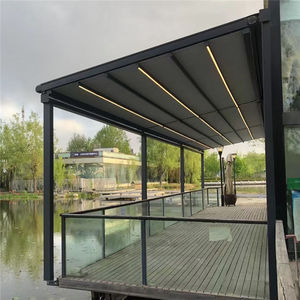 Factory Directly Balcony Pergola Patio Canopy <strong>Pvc</strong> Roof Pergola Retractable Waterproof <strong>Porch</strong> Windproof Gazebo - Product Image 4