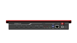 <strong>Multi</strong>-<strong>Input</strong> 4*H DMI <strong>Inputs</strong> Audio Video Mixer 1080p60fps 6 Channel Live Broadcast Virtual Studio Streaming HD Video Switcher - Product Image 3