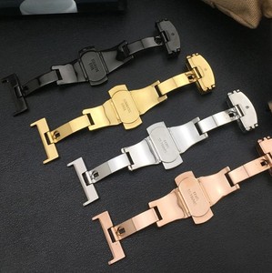 16 18 20 22毫米自动开启蝴蝶扣双扣全闪耀蝴蝶展开表扣 - Product Image 6