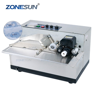 ZONESUN MY-380F Codier maschine Halbautomat ische Festtinten-Datums codierung maschine Automatisch kontinuierliche Datums codierung maschine - Product Image 1