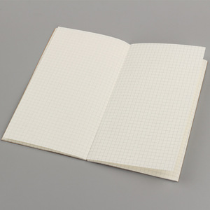 学生笔记本日记笔记本商务会议礼品定制标志带后口袋硬皮笔记本 - Product Image 1