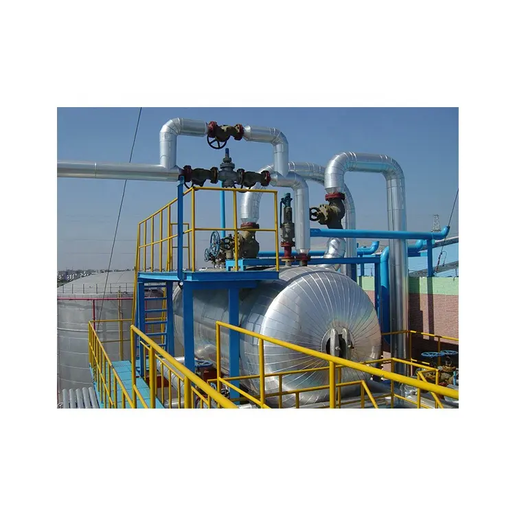 Caldera de Gas de escape de automatización, recuperación de calor residual, Caldera de aceite térmico de circulación controlada