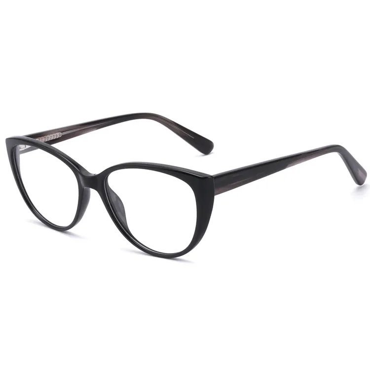 LS8061-gafas ópticas de ojo de gato para mujer, gafas de acetato de fábrica
