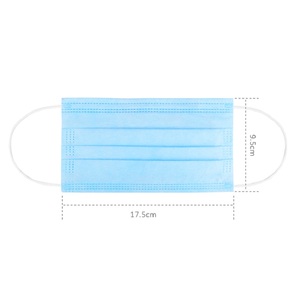 2023厂家直销3层派对面罩透气带耳环定制个人防护用品 - Product Image 4