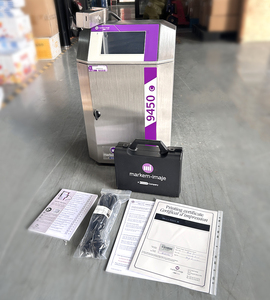 Markem Imaje 9450Cインクジェットプリンター1.1g IP66新しい状態設計コーディングパイプケーブルチューブワイヤープロファイル産業用紙 - Product Image 5