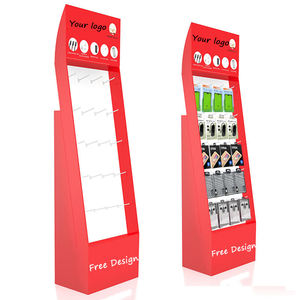 定制手机智能手机移动配件纸板支架零售店手机套展示架 - Product Image 1