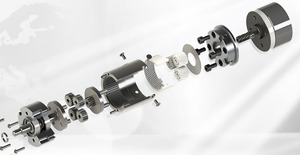 带行星齿轮箱的60毫米BLDC行星减速齿轮电机24v <span class=keywords><strong>dc</strong></span>电机