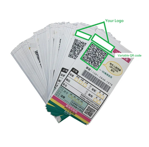 Adesivo personalizzato con numero di serie variabile stampa di dati di codice a barre etichetta per la consegna del pacco - Product Image 5