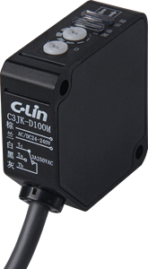 C3JK-D30NP Photoelectric <strong>Diffuse</strong> Reflective Feedback Reflective Through-Beam NPN+PNP One-Piece Output Square <strong>Sensor</strong> - Product Image 2