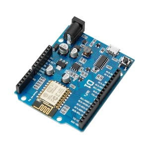ESP-12E WeMos D1 R3 CH340 CH340G WiFi geliştirme kurulu tabanlı ESP8266 kalkanı akıllı elektronik PCB Arduino için uyumlu IDE