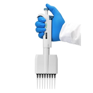 WISDOM 8 12チャンネルトップピペットマルチチャネル電子調整可能固定実験室転送ピペットプラスチックチップ - Product Image 2