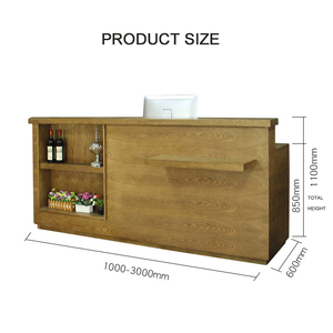 凯尼斯定制零售店收银台木制收银台超市收银台 - Product Image 4