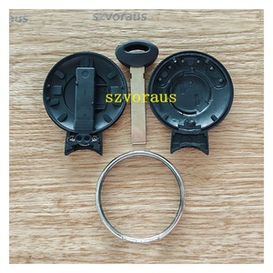 Car Key Smart Cover 3 botones Smart Remote Cover sin logotipo con llave de emergencia Fo para B-mw Shell Key - Product Image 4