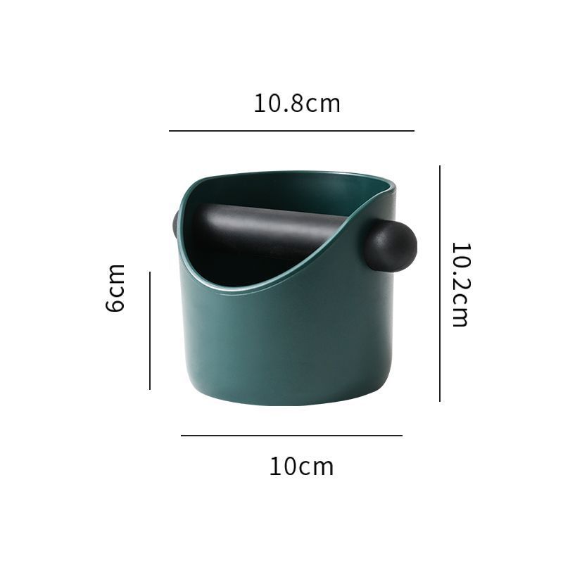 Bouche droite vert foncé