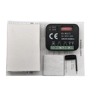 Evrensel garaj uzaktan kumanda alıcısı çok RX 300-900MHz 9-30V röle modülü haddeleme ve sabit kod komutu verici kutusu - Product Image 4