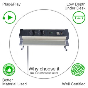 Data Connectiondata Multifunctional <strong>Socket</strong> <strong>with</strong> <strong>Usb</strong> for Workplace - Product Image 6