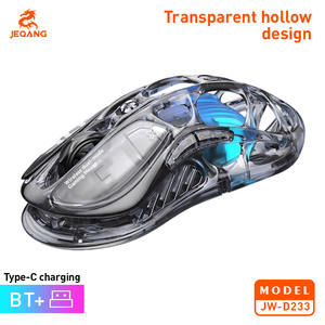 Nuovo Design elegante del Mouse Dual-Mode trasparente Jeqang per l'uso di Computer portatile e Computer - Product Image 5