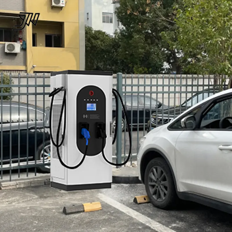 Móvil 120kw 180kw 360kw nivel rápido 3 estación de carga DC cargador EV supercargadores con Pos