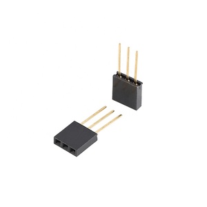 2,54mm einreihige Buchse mit langen Stiften 11 PCB Board Pin Header Socket Connector 1 ** 2 ~ 20PIN 40P - Product Image 3