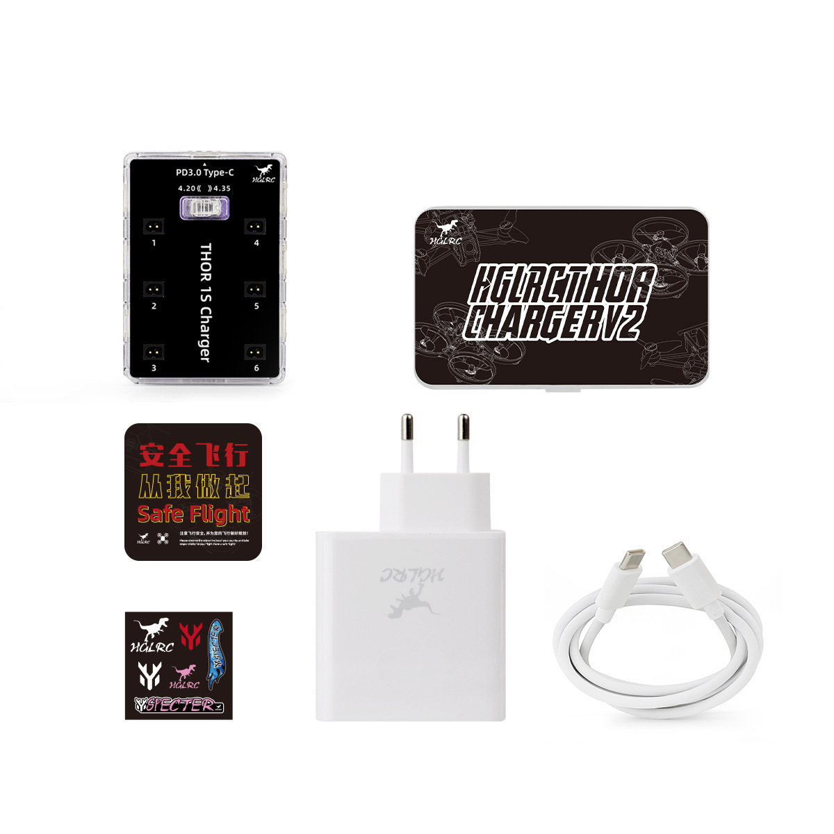 Chargeur Thor1S V2, Kit de chargeur 65W