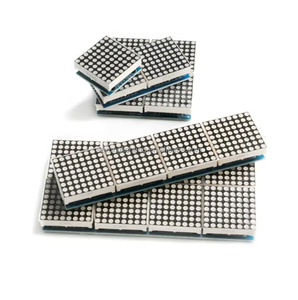 Stock MAX7219 8*8 Dot Matrix modulo Display a LED 1x2 2x4 2x8 8/4/2 in un tubo digitale microcontrollore scheda di controllo - Product Image 1