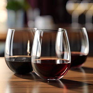 18.5oz trứng hình pha lê thủy tinh Whisky cốc và stemless rượu vang đỏ kính cho đồ uống ly - Product Image 5