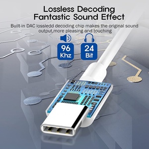 Digital Version <strong>USB</strong> Type C <strong>to</strong> 3.5mm <strong>Aux</strong> <strong>Adapter</strong> Type-c <strong>USB</strong> C <strong>to</strong> 3.5 Jack Audio Cable Earphone Cable Converter Headphone <strong>Adapter</strong> - Product Image 3