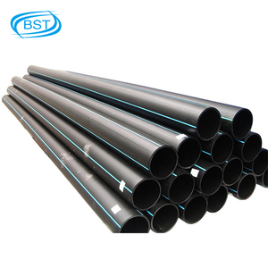 Pn10 yüksek yoğunluklu polietilen HDPE 150 mm 450 mm HDPE su tedarik borusu - Product Image 3