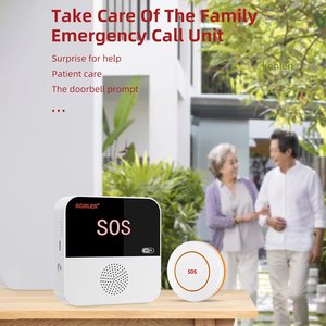 老年护理员寻呼机报警医疗警报系统老年人护理之家秋季无线SOS紧急呼叫按钮