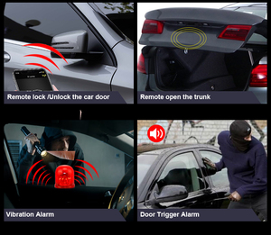 Car <strong>Alarm</strong> <strong>System</strong> Hopping <strong>Code</strong> BT APP Remote Controls Car <strong>Alarm</strong> Central Locking <strong>System</strong> - Product Image 5
