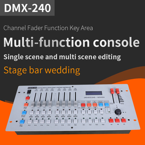DMX controller dmx512 in Dimmers dj ausrüstung controller dmx512 decoder bühne RGB LED licht DMX controller 8 Channel fader 240 - Product Image 4