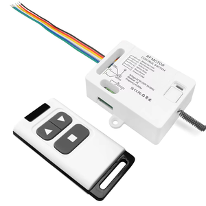Interruptor de Control remoto RF de 433MHz, receptor 10A, soporte de Control de 2 vías con función de límite para puerta, garaje, toldo, persianas de Motor - Product Image 1