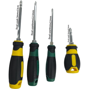 उच्च गुणवत्ता वाले औद्योगिक ग्रेड क्रॉस हेड स्क्रूड्राइवर प्लास्टिक दोहरी-उद्देश्य विरोधी पर्ची डिजाइन समायोज्य टॉर्क प्रतिरोधी - Product Image 1