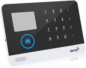WiFiGSMホームアラームシステムデュアルネットワークアラームコントローラー2.4 "TFTLCDタッチディスプレイワイヤーレスホームセキュリティシステムサポートアプリ - Product Image 1